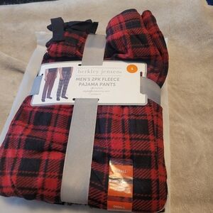 NWT BERKLEY JENSEN 2 PK. FLEECE PAJAMA PANTS
